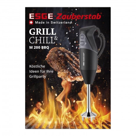 Unold Unold Stabmixer ESGE-Zauberstab M 200 BBQ Stabmixer schwarz  Ручной блендер Unold ESGE-Zauberstab M 200 BBQ ручной миксер черный