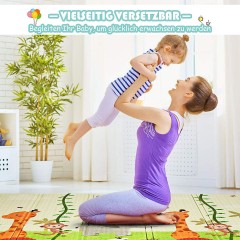 COSTWAY Spielmatte faltbar 200 x 180 cm Складной игровой коврик 200 x 180 см