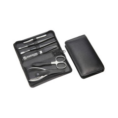 Hans Kniebes Manicure-Etui, Nappa-Vollrindleder  Маникюрный футляр, зернистая кожа наппа