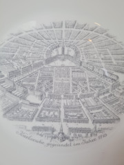 Rosenthal Декоративная фарфоровая тарелка &quot;В память о спортивном клубе Карлсруэ&quot;, 27 x 3 см, Германия, 1960-70гг.