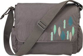 babylove braun Коричневая Сумка для Молодых Мам с Внутренними Карманами и Возможностью Закрепить на Коляске, 1 шт