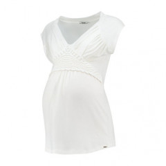 LOVE2WAIT Stillshirt Tencel Offwhite