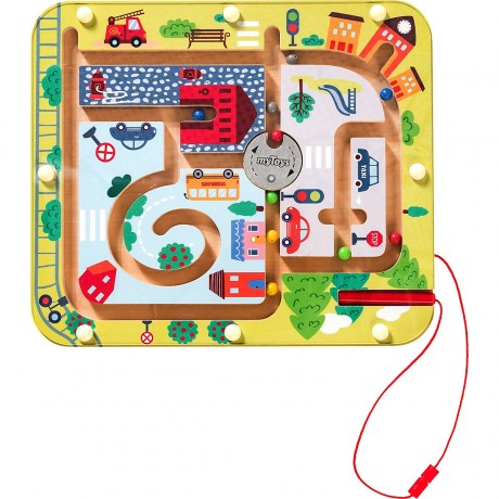 myToys ORIGINALS Magnetspiel Strasse Магнитная игровая улица