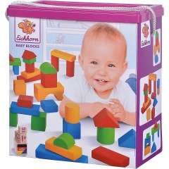 Eichhorn Holzbausteine Baby Bunt Деревянные строительные блоки детские красочные