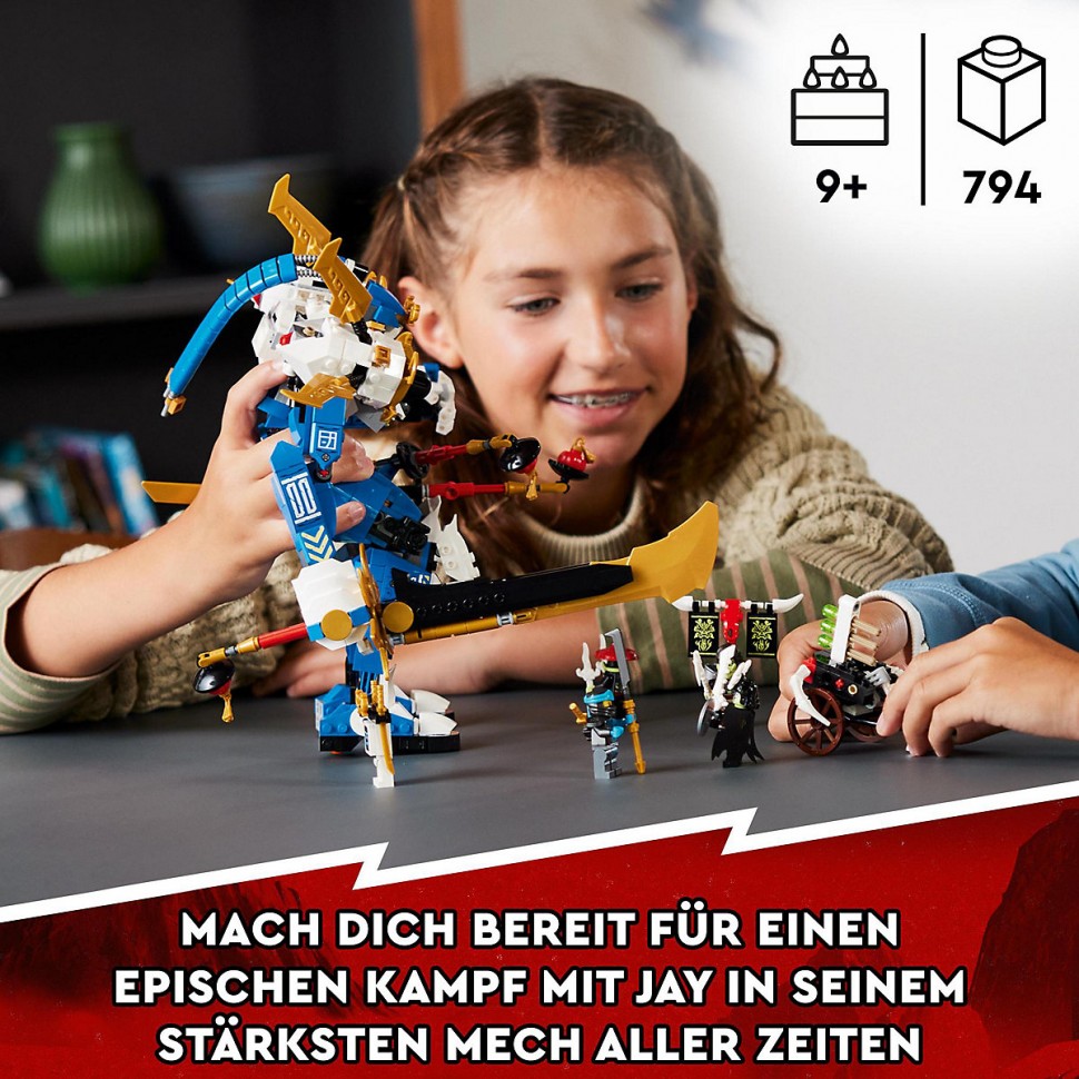 Купить LEGO LEGO Ninjago 71785 Jays Titan-Mech LEGO Ninjago 71785 Робот  Джея Титан в интернет-магазине Diskontshop.eu Германия всего за 9 779 руб. в