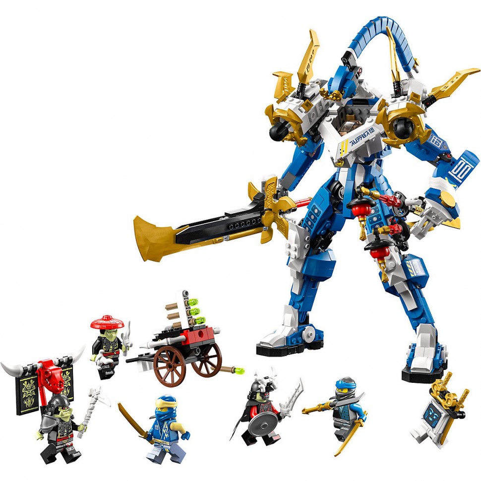 Купить LEGO LEGO Ninjago 71785 Jays Titan-Mech LEGO Ninjago 71785 Робот  Джея Титан в интернет-магазине Diskontshop.eu Германия всего за 9 779 руб. в