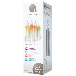 Quickcap Биологически активная добавка Sets 4 Caps + Bottle