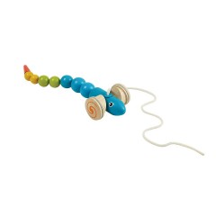 PLANTOYS Push+Pull Nachziehtier Schlange Nachziehspielzeug Игрушка «тяни-толкай-тяни-вдоль змеи»