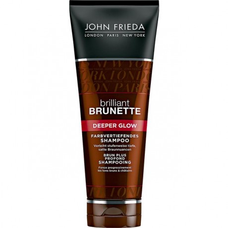 JOHN FRIEDA Brilliant Brunette Deeper Glow Farbvertiefendes Шампунь 250 мл