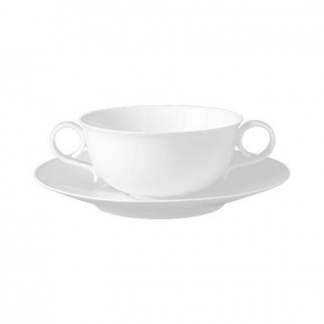 Furstenberg Furstenberg Carlo Weiss Suppen Untertasse 21 cm Блюдце для супа F?rstenberg Carlo Weiss 21 см