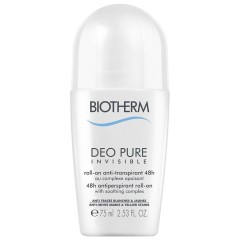 Biotherm Deo Pure Invisible Roll-on 48H 75ml  Дезодорант Pure невидимый шариковый 48ч 75мл