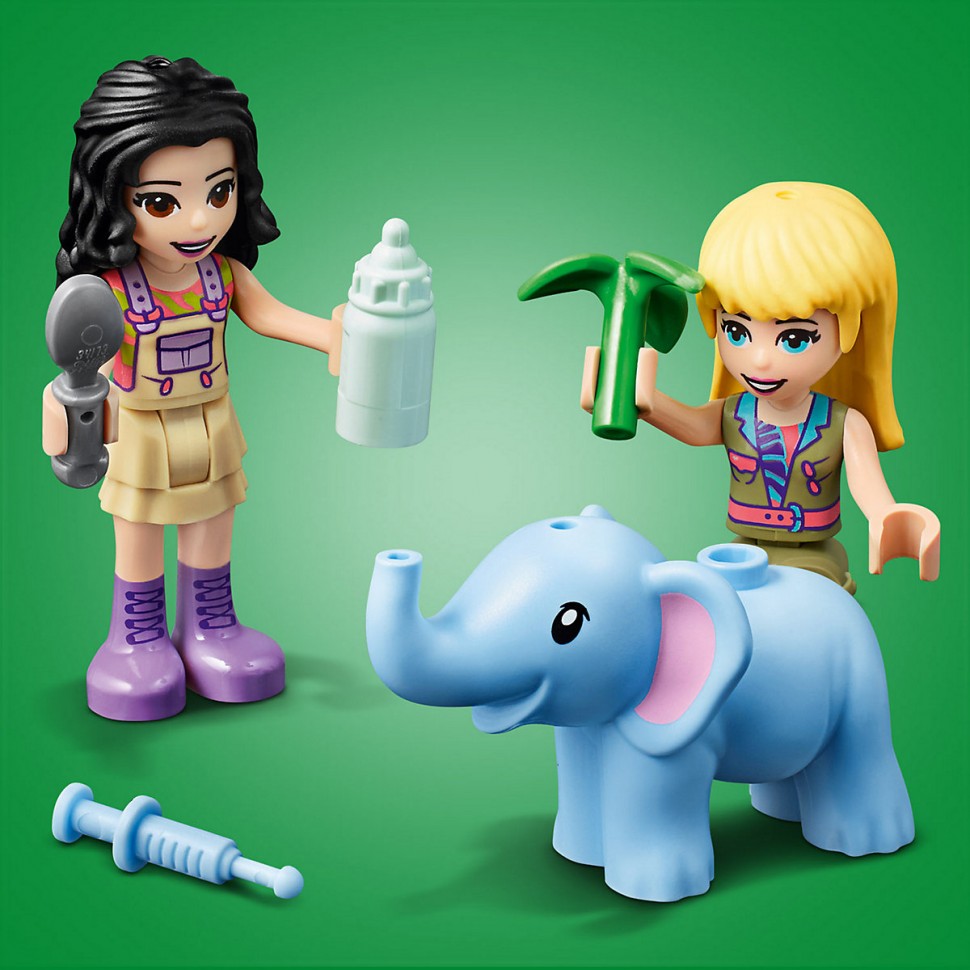 Купить LEGO Friends 41421 Rettung des Elefantenbabys mit Transporter ЛЕГО  Джунгли: спасение слонёнка в интернет-магазине Diskontshop.eu Германия  всего за 4 076 руб. в