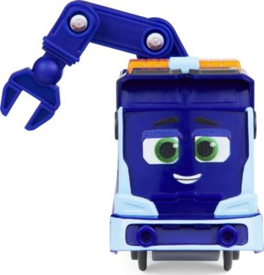 Spin Master Mighty Express Push-and-Go Zug Mechaniker Milo mit Guterwaggon Механик поезда Mighty Express Push-and-Go Майло с товарным вагоном