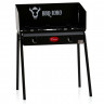 BBQ-Toro BBQ-Toro Gaskocher Gas Grilltisch mit Windschutz, Gusseisen Gaskocher 2 Brenner, 12kw  Газовая плита BBQ-Toro, газовый гриль-стол с защитой от ветра, чугунная газовая плита, 2 конфорки, 12 кВт
