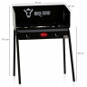 BBQ-Toro BBQ-Toro Gaskocher Gas Grilltisch mit Windschutz, Gusseisen Gaskocher 2 Brenner, 12kw  Газовая плита BBQ-Toro, газовый гриль-стол с защитой от ветра, чугунная газовая плита, 2 конфорки, 12 кВт