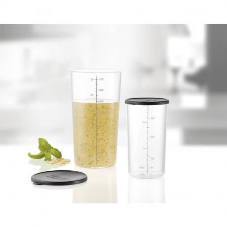 Esge Esge Stabmixer Messbecher-Set aus Glas mit Deckel  Набор мерных стаканов для ручного блендера Esge с крышкой