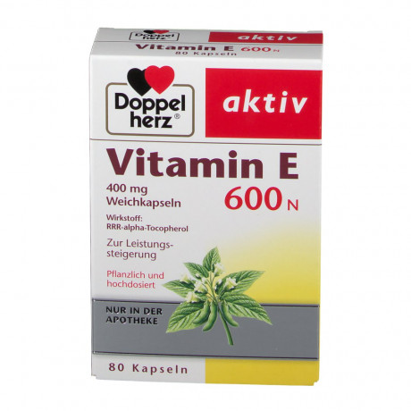 Doppelherz (Доппельхерц) aktiv Vitamin E 600 N 80 шт