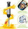 EUARY EUARY Stabmixer Elektrische Stabmixer 5 in1 Purierstab Set Mixstab Hand Blender Mixer, Purierstabmixer Edelstahl 5 in 1 set 1000w Handmixer Zauberstab Mixer Ручной блендер EUARY, электрический ручной блендер, набор ручных блендеров 5 в 1, палочка д