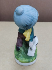 Статуэтка винтажная I'm Still Goebel &quot;Мальчик с собакой&quot;, 11 см, Германия, 1960-70гг.