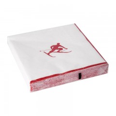 Gmundner Keramik Gmundner Keramik Toni Rubinrot Servietten Lunch 33x33 cm 20 Stuck Салфетки Gmundner Ceramics Toni Ruby Red Lunch 33x33 см 20 шт.