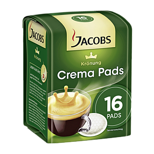 Jacobs Kronung КофеCrema 105г, 16 пакетов