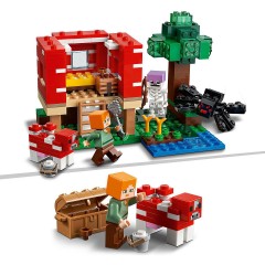 LEGO Minecraft 21179 Das Pilzhaus ЛЕГО Грибной дом