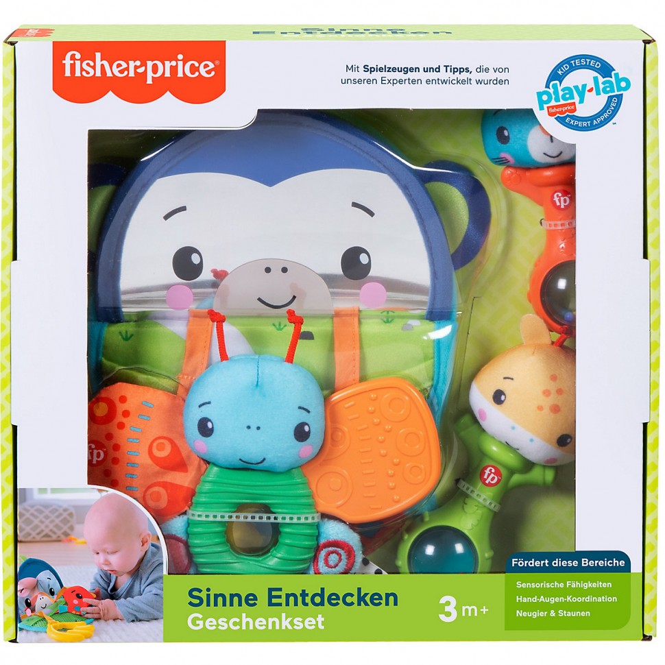 Купить Mattel Fisher-Price Sinne Entdecken Babyspielzeug Fisher-Price  Senses Откройте для себя детские игрушки в интернет-магазине Diskontshop.eu  Германия всего за 2 542 руб. в