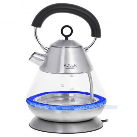 Adler Adler Wasserkocher AD 1282 Glas Wasserkocher 1,5L STRIX Чайник Adler AD 1282 стеклянный чайник 1,5л STRIX