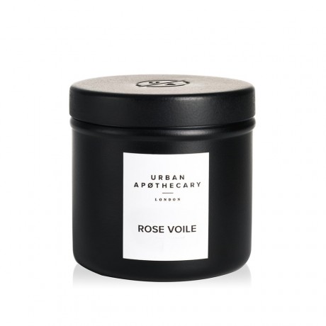Urban Apothecary Rose Voile Kerze Luxury Iron Travel Candle, 175 g