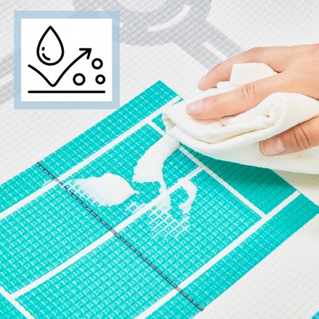 mamabrum Krabbelmatte 120 x 180 x 0.5 cm Wasserdicht Rutschfest Babymatte faltbarer Коврик для ползания 120 x 180 x 0,5 см водонепроницаемый нескользящий детский коврик складной