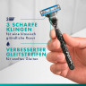 GILLETTE Rasierklingen, Mach3, 20 St, Джилетт Сменные кассеты Mach3 для мужской бритвы, 20 шт.