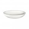 ASA SELECTION ASA A Table Ligne Noire Pastateller / Suppenteller d: 22 cm / h: 5 cm / 0,70 L ASA A Table Ligne Noire тарелка для макарон / суповая тарелка d: 22 см / высота: 5 см / 0,70 л
