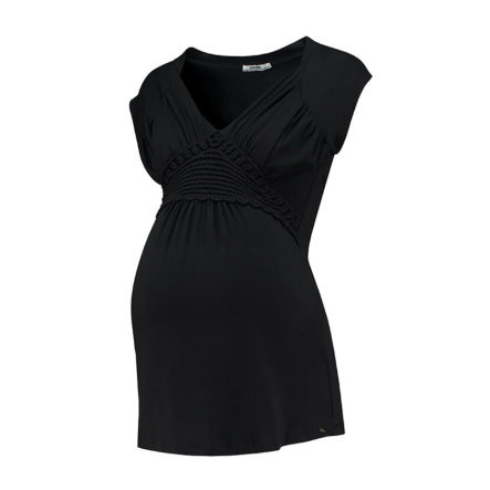 LOVE2WAIT Stillshirt Tencel Black