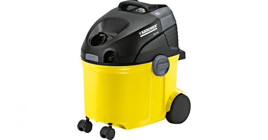 Karcher Karcher Waschsauger SE 5.100 gelb/schwarz, 1400 W, Beholder vakuum, Toramp;vad, Stovpose, 77 dB, Sort, Gul gelb/schwarz Пылесос Karcher SE 5.100 желтый/черный, 1400 Вт, Пылесос Beholder, Toramp;vad, Stovpose, 77 дБ, Сорт, Гюль