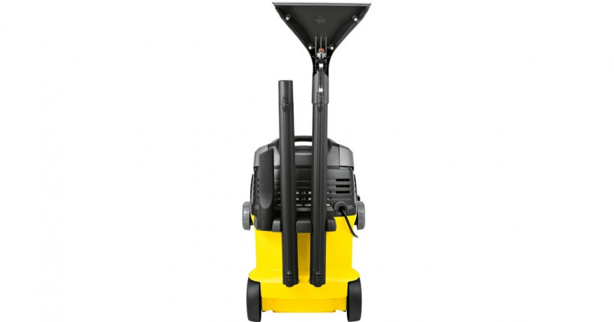 Karcher Karcher Waschsauger SE 5.100 gelb/schwarz, 1400 W, Beholder vakuum, Toramp;vad, Stovpose, 77 dB, Sort, Gul gelb/schwarz Пылесос Karcher SE 5.100 желтый/черный, 1400 Вт, Пылесос Beholder, Toramp;vad, Stovpose, 77 дБ, Сорт, Гюль