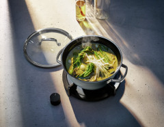 WMF WMF Topf-Set 3-tlg, FUSIONTEC MINERAL PLATINUM grau Набор кастрюль WMF, 3 предмета, FUSIONTEC MINERAL PLATINUM