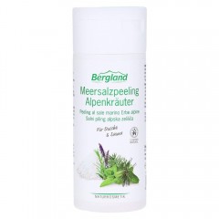 Bergland Meersalzpeeling Alpenkrauter 220g  Пилинг с морской солью Альпийские травы 220г