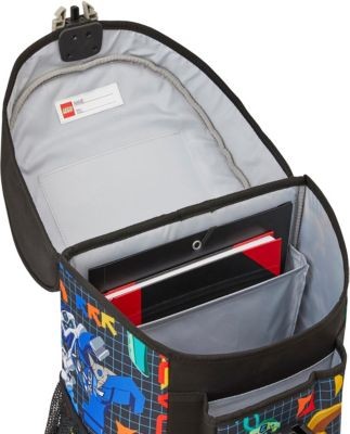 LEGO Schulranzenset LARSEN EASY LEGO NINJAGO Prime Empire, 3-tlg. (2022) Набор школьных сумок LARSEN EASY LEGO NINJAGO Prime Empire, 3 предмета. (2022)