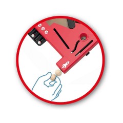 BRIO Holz-Flipper Space Safari Деревянный автомат для игры в пинбол Space Safari