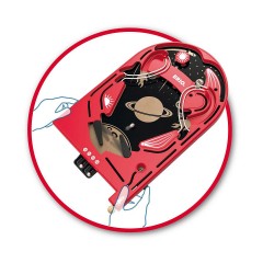 BRIO Holz-Flipper Space Safari Деревянный автомат для игры в пинбол Space Safari