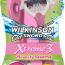 Wilkinson Xtreme 3 Beauty Чувствительная  Одноразовая бритва, 6 шт