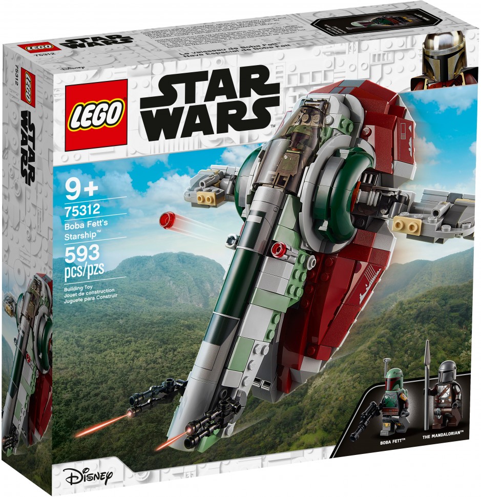 Купить Lego Boba Fetts Starship Звездолет Бобы Фетта в интернет-магазине  Diskontshop.eu Германия всего за 8 149 руб. в