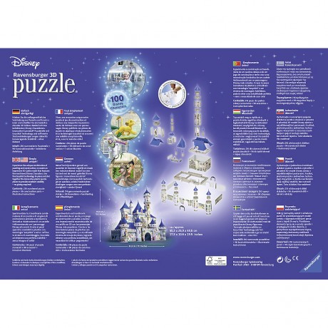 Ravensburger 3D-Puzzle Disney Schloss 3D Пазл Замок Диснея