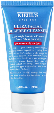 Kiehl’s (Килс) Ultra Facial Oil Free Cleanser Gesichtsreinigungsgel Gesichtspflege, 150 мл