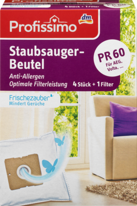 Profissimo Пылесборник для пылесоса PR60, 4 шт