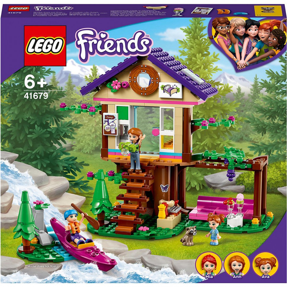 Купить LEGO Friends 41679 Baumhaus im Wald ЛЕГО Домик в лесу в  интернет-магазине Diskontshop.eu Германия всего за 4 889 руб. в