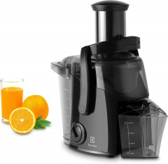 Electrolux Electrolux Stabmixer ECJ1-4GB Entsafter fur Obst und Gemuse Saftpresse Juicer Zentrifugal, 700 W, spulmaschinenfeste Teile 1,0 l Auffangbehalter Schwarz Anthrazit  Ручной блендер Electrolux ECJ1-4GB Соковыжималка для фруктов и овощей Центробежн