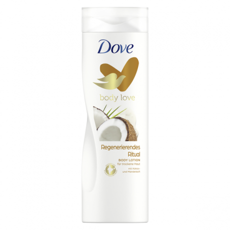 Dove Bodylotion Regenerierendes Ritual mit Kokos und Mandelduft, Дав Увлажняющий лосьон для тела  с ароматом кокоса и миндаля, 400 мл
