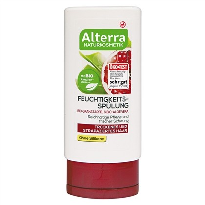 Alterra Naturkosmetik Feuchtigkeits-Spülung, Кондиционер для волос, Гранат - Алоэ Вера, 200 мл
