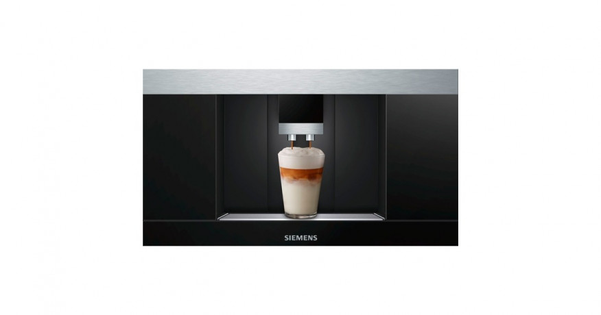 Siemens Siemens iQ700 CT636LES6, Vollautomat schwarz/edelstahl, Home Connect  schwarz, edelstahl Siemens iQ700 CT636LES6, полностью автоматический, черный/нержавеющая сталь, Home Connect